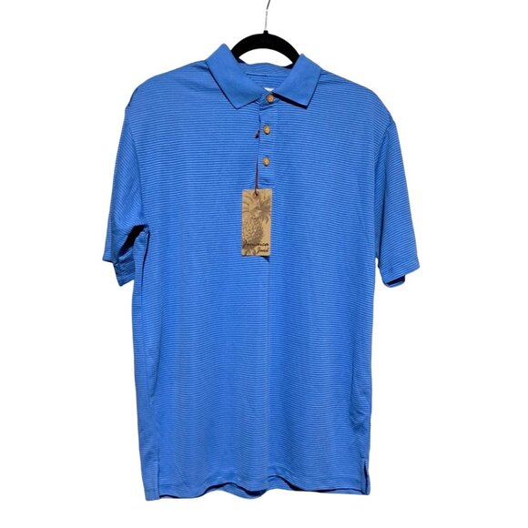 Jamaica Jaxx Other - Jamaica Jaxx Mens Size M Shirt Polo Striped NWT Modal